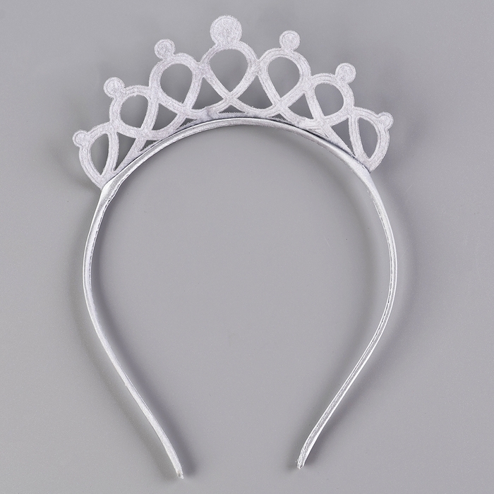 Карнавальный набор &laquo;Стильная принцесса&raquo;: ободок, платье голубое с лебедями, рост 104-110 см