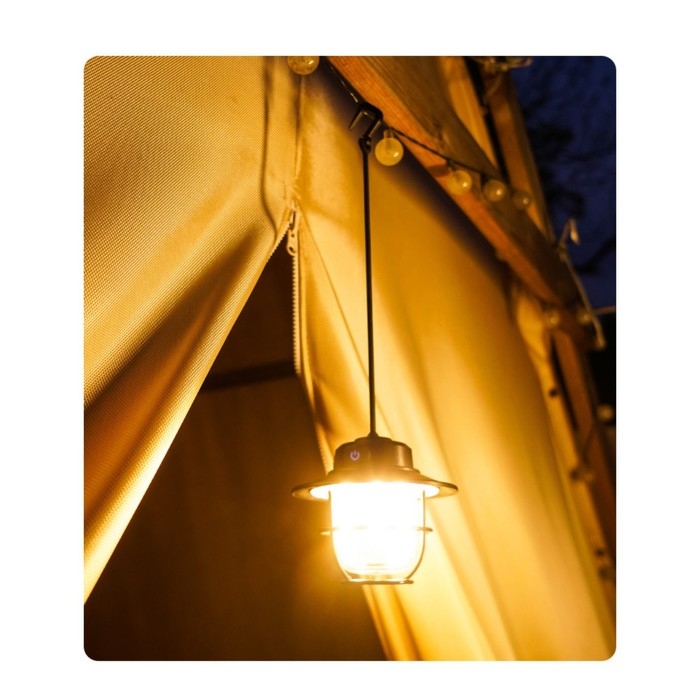 Фонарь кемпинговый аккумуляторный, 1200 мАч, SMD, 2835, 4 режима, 10.3 х 4.4 х 8.8 см Фонарь кемпинговый аккумуляторный, 1200 мАч, SMD, 2835, 4 режима, 10.3 х 4.4 х 8.8 см