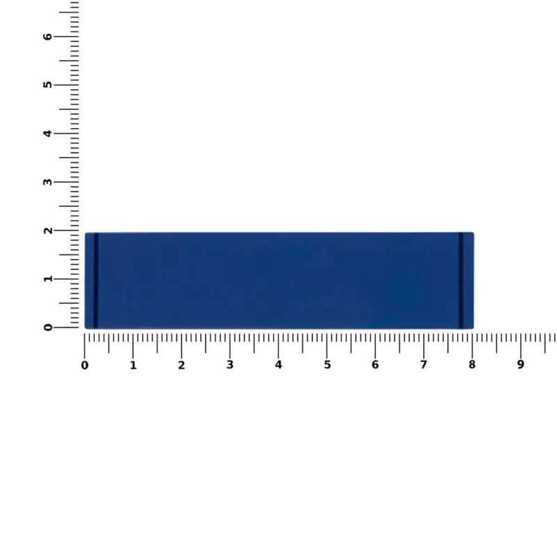 Лейбл из ПВХ Tarea, синий