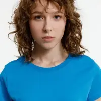 Футболка женская T-bolka Lady, бирюзовая, размер L Футболка женская T-bolka Lady, бирюзовая, размер L