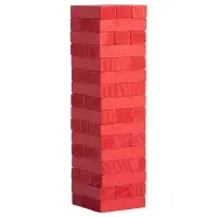 Игра &laquo;Деревянная башня мини&raquo;, красная
