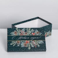 Набор подарочных коробок 5 в 1 &laquo;Зима время чудес&raquo;, 32,5 х 20 х 12,5 - 22 х 14 х 8,5 см, Новый год