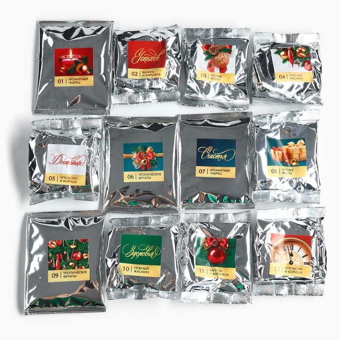 Чай подарочный «Счастья в новом году», 20 г x 12 шт Чай подарочный «Счастья в новом году», 20 г x 12 шт