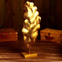 Сувенир "Лист дерева" алюминий 23х10х60 см Сувенир "Лист дерева" алюминий 23х10х60 см