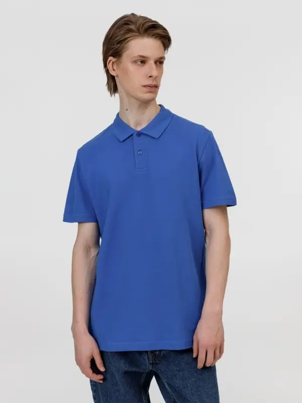 Рубашка поло унисекс Pulse, ярко-синяя (royal), размер XL