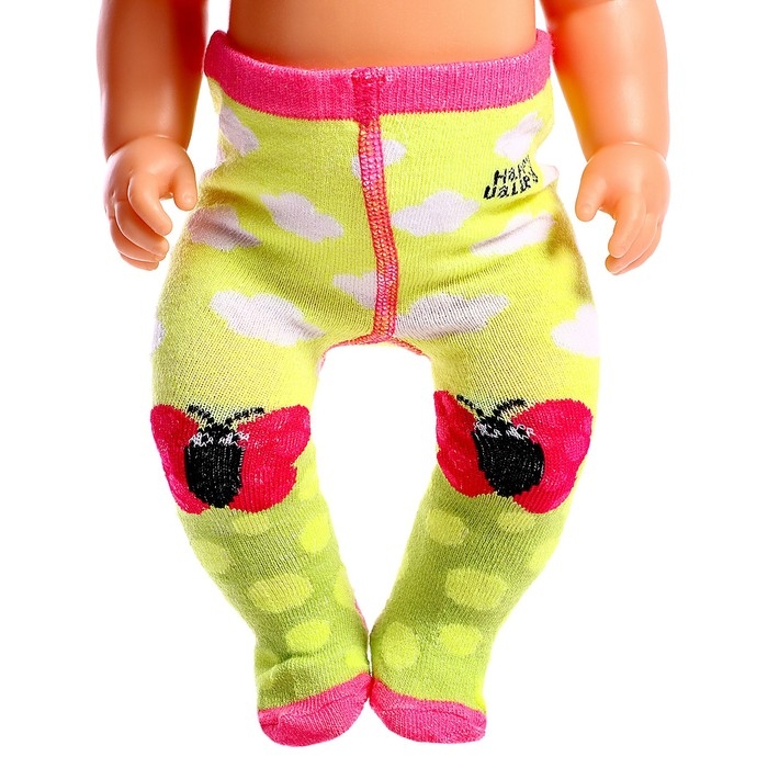 Одежда для пупса &laquo;Бабочка&raquo;, колготки с носочками