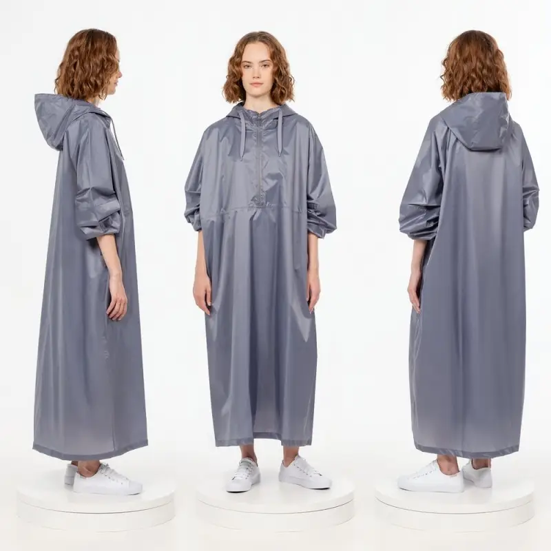 Дождевик-анорак R1, синий, размер XS/S