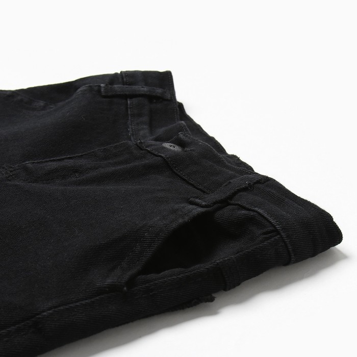 Джинсы для мальчика, цвет чёрный, рост 116 см