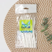 Набор одноразовых вилок из кукурузного крахмала Nature, 18 см, 6 шт, цвет микс Набор одноразовых вилок из кукурузного крахмала Nature, 18 см, 6 шт, цвет микс