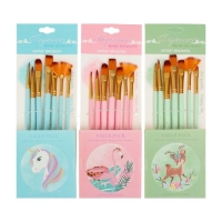 Набор кистей синтетика, 7 штук (№3/0,2,4,6,8,10,12), в блистере Набор кистей синтетика, 7 штук (№3/0,2,4,6,8,10,12), в блистере