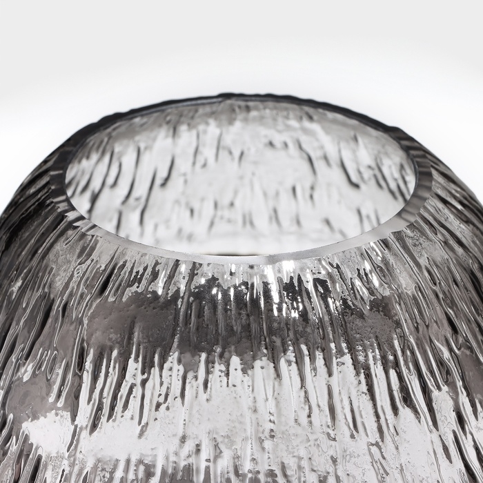 Ваза для цветов «Фьюжн» из прозрачного стекла 19 х 18,5 х 18,5 см Ваза для цветов «Фьюжн» из прозрачного стекла 19 х 18,5 х 18,5 см