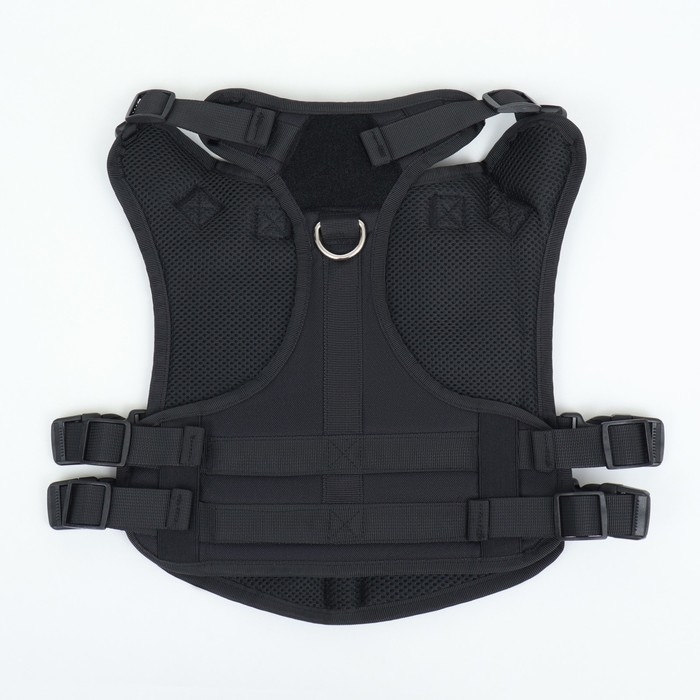 Жилет разгрузочный для собак (вес 40-60 кг), размер M (ДС 30, ОГ 60-80, ОШ 50-68 см), чёрный 99114 Жилет разгрузочный для собак (вес 40-60 кг), размер M (ДС 30, ОГ 60-80, ОШ 50-68 см), чёрный 99114