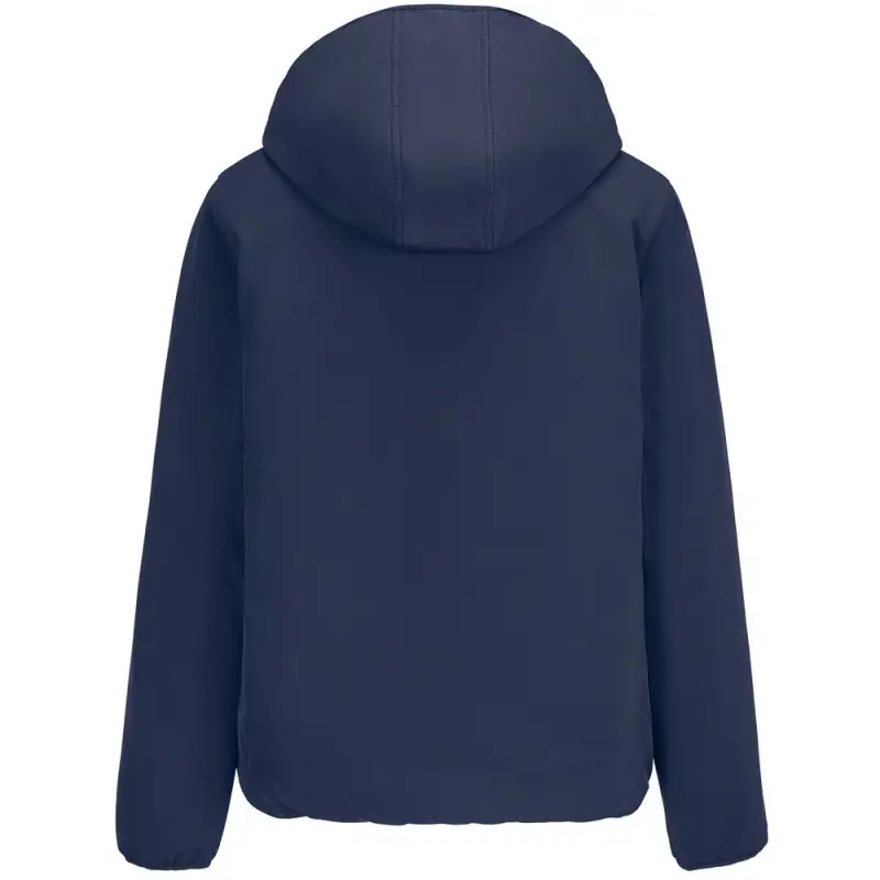 Куртка софтшелл с капюшоном женская Falcon Women, синяя, размер S