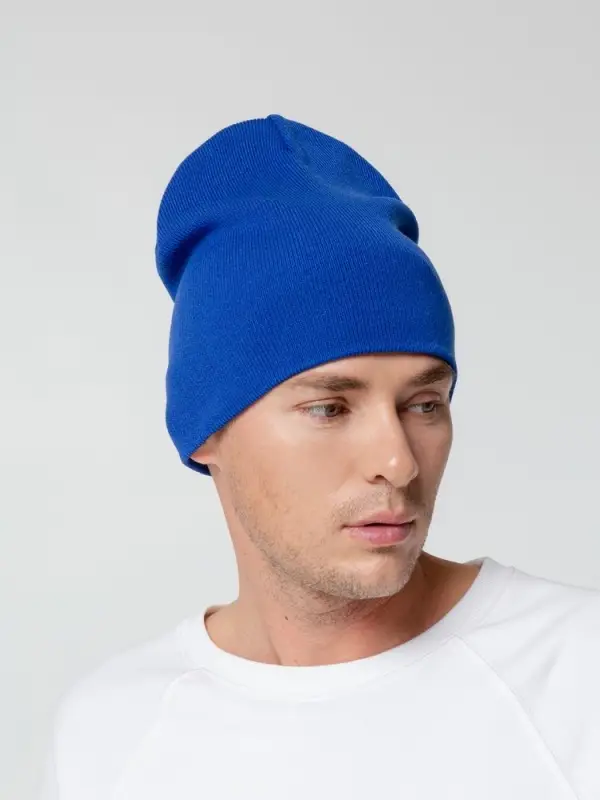 Шапка Tube Top, синяя (василек)