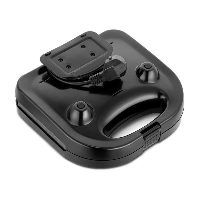 Бутербродница Kitfort КТ-3667, 750 Вт, 27.9х10.8 см, чёрная