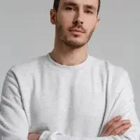 Толстовка Spider 260 светлый меланж, размер XL