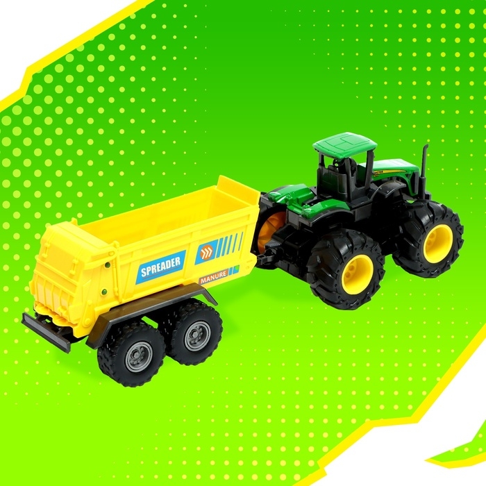Трактор металлический «Спецтехника», инерция, МИКС Трактор металлический «Спецтехника», инерция, МИКС