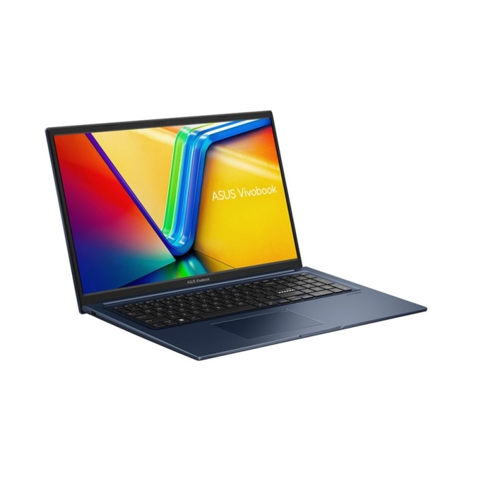 Ноутбук Asus VivoBook X1704ZA, 17.3 Ноутбук Asus VivoBook X1704ZA, 17.3", PG 8505, 8Гб, SSD 512 Гб, UHD, noOS, синий