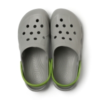 Сабо женские "Ола" цвет серый/салатовый, р-р 40 Сабо женские "Ола" цвет серый/салатовый, р-р 40