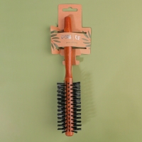 Брашинг &laquo;Натурель&raquo;, d = 1,5/4,5 &times; 22 см, искусственная щетина, цвет &laquo;тёмное дерево&raquo;