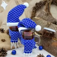 Шапочка на игрушку Dress Cup, синяя Шапочка на игрушку Dress Cup, синяя