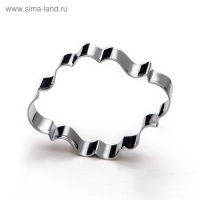 Набор форм для печенья «Рамка для фото», 4 шт, цвет серебристый Набор форм для печенья «Рамка для фото», 4 шт, цвет серебристый