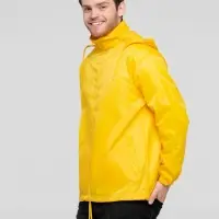 Ветровка унисекс Shift желтая, размер XL Ветровка унисекс Shift желтая, размер XL