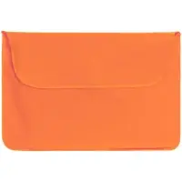 Надувная подушка под шею в чехле Sleep, оранжевая Надувная подушка под шею в чехле Sleep, оранжевая