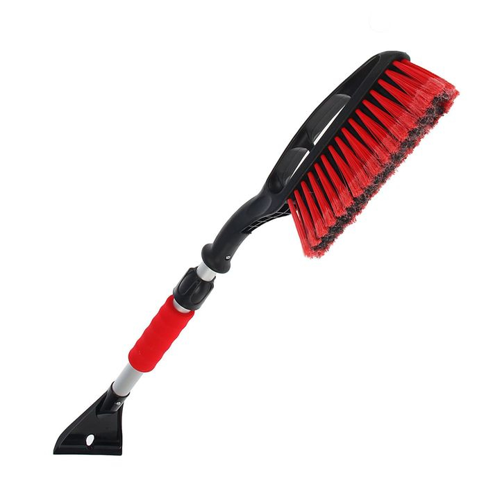 Щетка сметка, со скребком, телескопическая, AVS SB-6333 L, 68-88 см