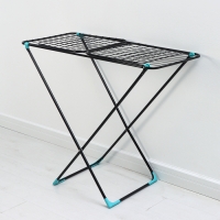 Сушилка для белья напольная, 220&times;50&times;90 см, 25 м, цвет черный