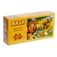 Пазл «Обитатели саванны», 80 деталей Пазл «Обитатели саванны», 80 деталей