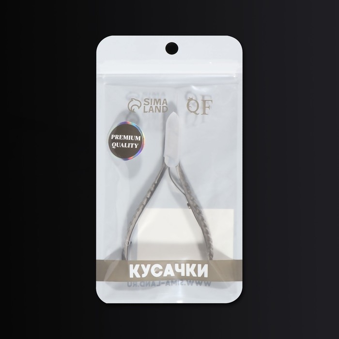 Кусачки маникюрные для кутикулы «Premium», 10,4 см, длина лезвия - 9 мм, цвет серебристый Кусачки маникюрные для кутикулы «Premium», 10,4 см, длина лезвия - 9 мм, цвет серебристый