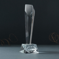 Сувенир стекло стела "Приз - Чемпион" 8х8х22 см Сувенир стекло стела "Приз - Чемпион" 8х8х22 см