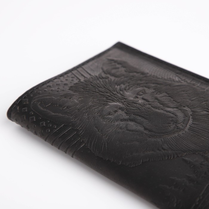 Обложка для паспорта, цвет чёрный Обложка для паспорта, цвет чёрный