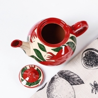 Чайник Риштанская Керамика "Гранаты", 1000 мл Чайник Риштанская Керамика "Гранаты", 1000 мл