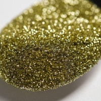 Блёстки пищевые мелкой фракции золотые для капкейков, тортов и напитков, 5 г.