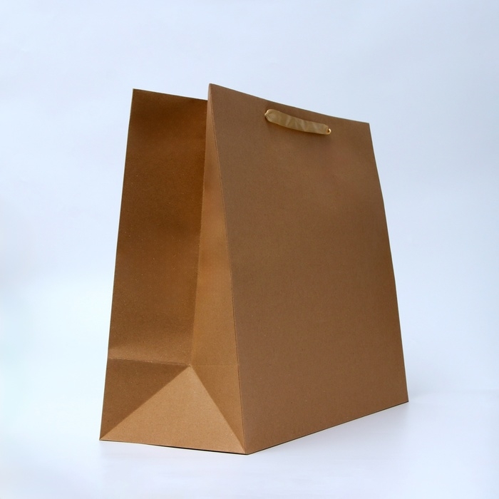 Пакет ламинированный горизонтальный "Крафт", XL 49 &times; 40 &times; 19 см