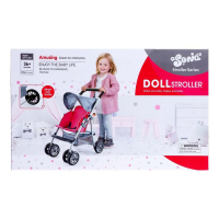 Коляска для кукол, металлический каркас, летняя