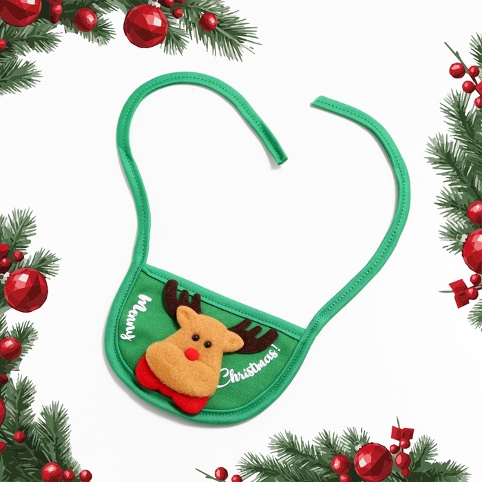 Воротник для собак Воротник для собак "Олень", зелёный