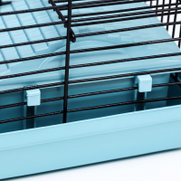 Клетка-мини для грызунов "Пижон" №1, укомплектованная, 27 х 15 х 13 см, бирюзовая Клетка-мини для грызунов "Пижон" №1, укомплектованная, 27 х 15 х 13 см, бирюзовая