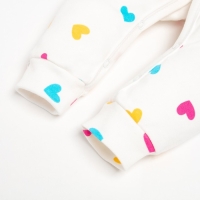 Комбинезоны детские Крошка Я "Love"-2 шт, рост 80-86 см