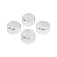 Зеркалодержатель, d=17 мм, без сверления, цвет хром, 4 шт. Зеркалодержатель, d=17 мм, без сверления, цвет хром, 4 шт.