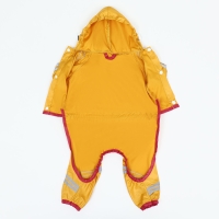 Комбинезон для собак, демисезонный, размер M (ДС 25-27, Ог 35-37, ОШ 27-29 см), жёлтый