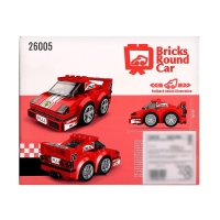 Конструктор инерционный &laquo;Спорткар&raquo;, 119 деталей