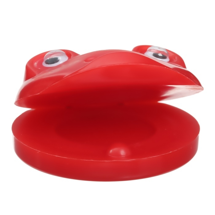 Набор погремушек «Лягушата: кастаньеты + перкуссионный маракас, 3 шт., цвет красный, Крошка Я Набор погремушек «Лягушата: кастаньеты + перкуссионный маракас, 3 шт., цвет красный, Крошка Я