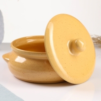 Горшок керамический для запекания "Борисовский" 0,7л / 15х9см, каракум Горшок керамический для запекания "Борисовский" 0,7л / 15х9см, каракум