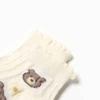 Носки детские "Медвежонок" MINAKU, цв.белый (8-12 лет)