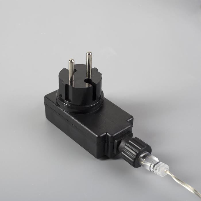 Светодиодная фигура &laquo;Снеговик в цилиндре&raquo; 25 &times; 60 &times; 25 см, акрил, 50 LED, 24 В, свечение белое