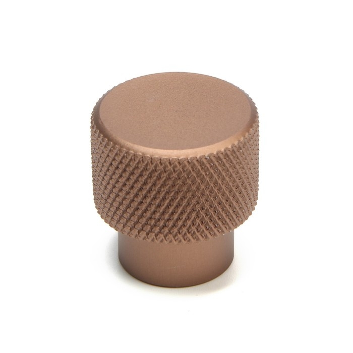 Ручка-кнопка CAPPIO,  d=25 mm. цвет коричневый