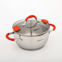 Кастрюля &laquo;Аврора&raquo;, 4 л, d=22 см, капсульное дно, индукция